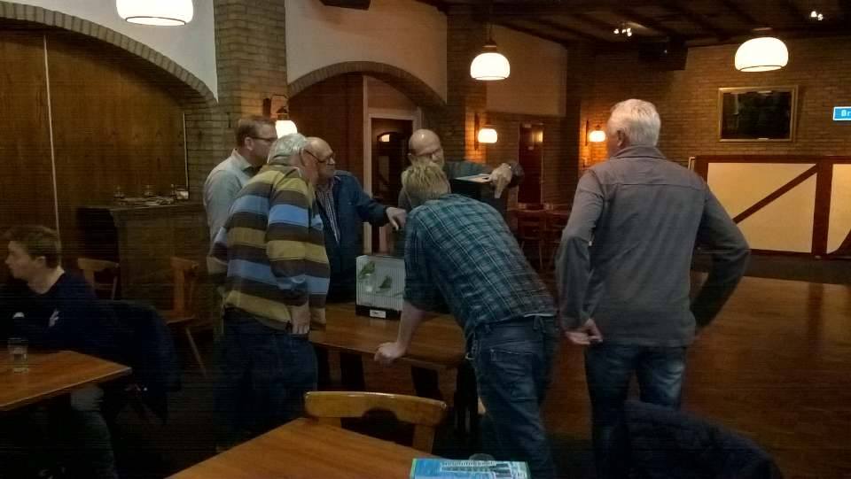 tijdens een bijeenkomst in 2016